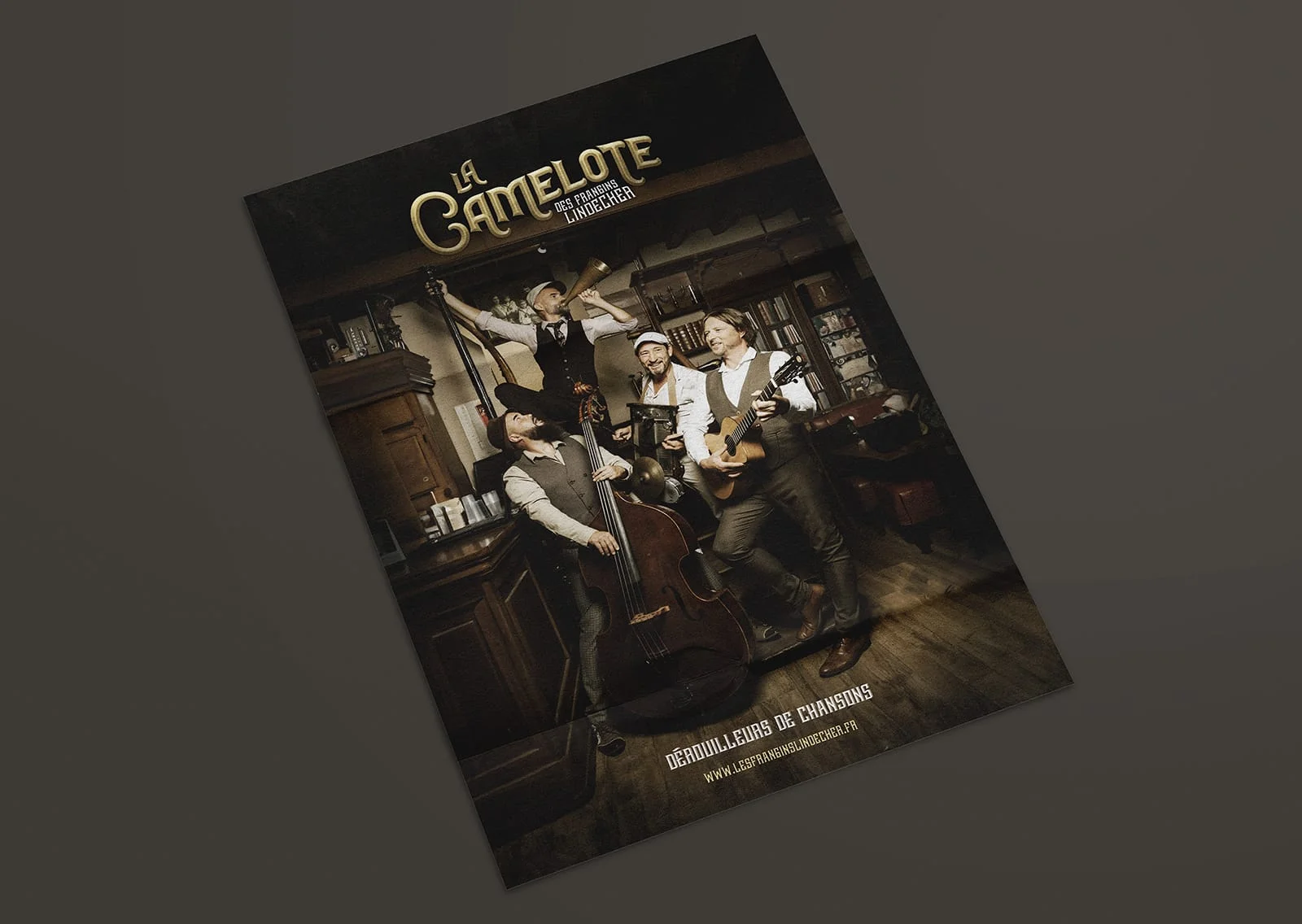 Affiche variante La Camelote Chansons Derouillees
