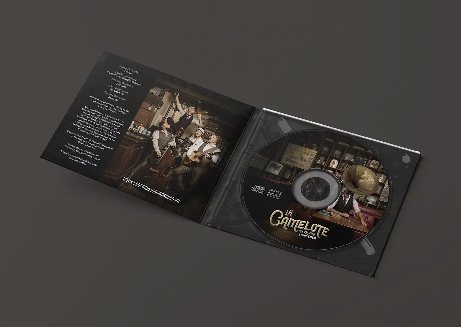 Interieur digipack La Camelote