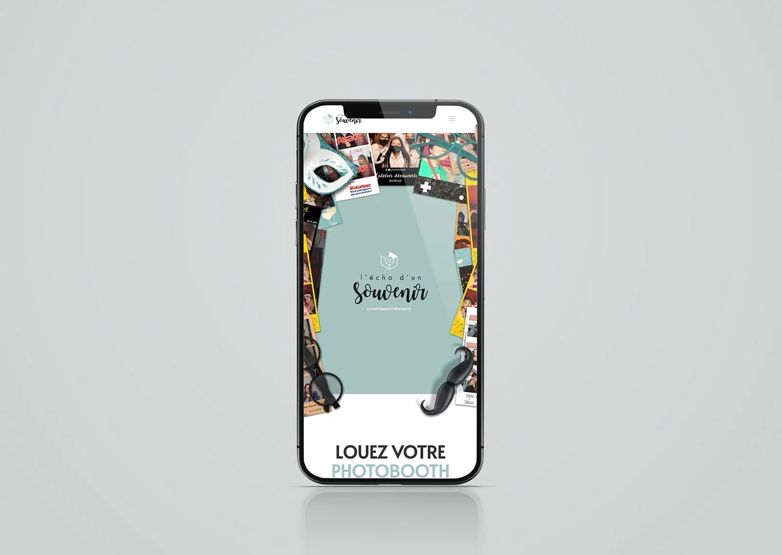 Site L Echo d un Souvenir – Accueil mobile