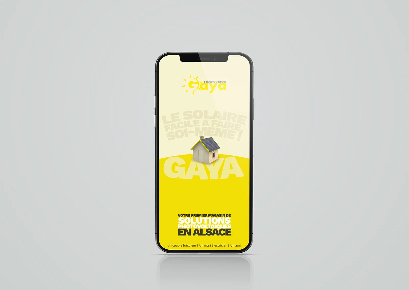 Site Gaya Accueil mobile