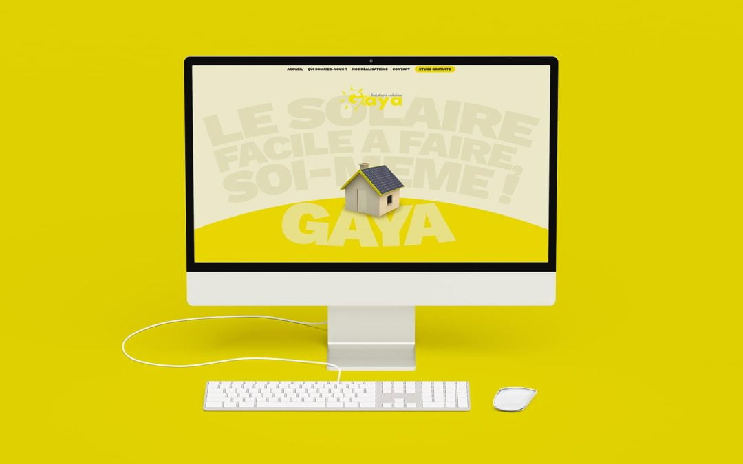 Gaya Solutions Solaires | Site Web