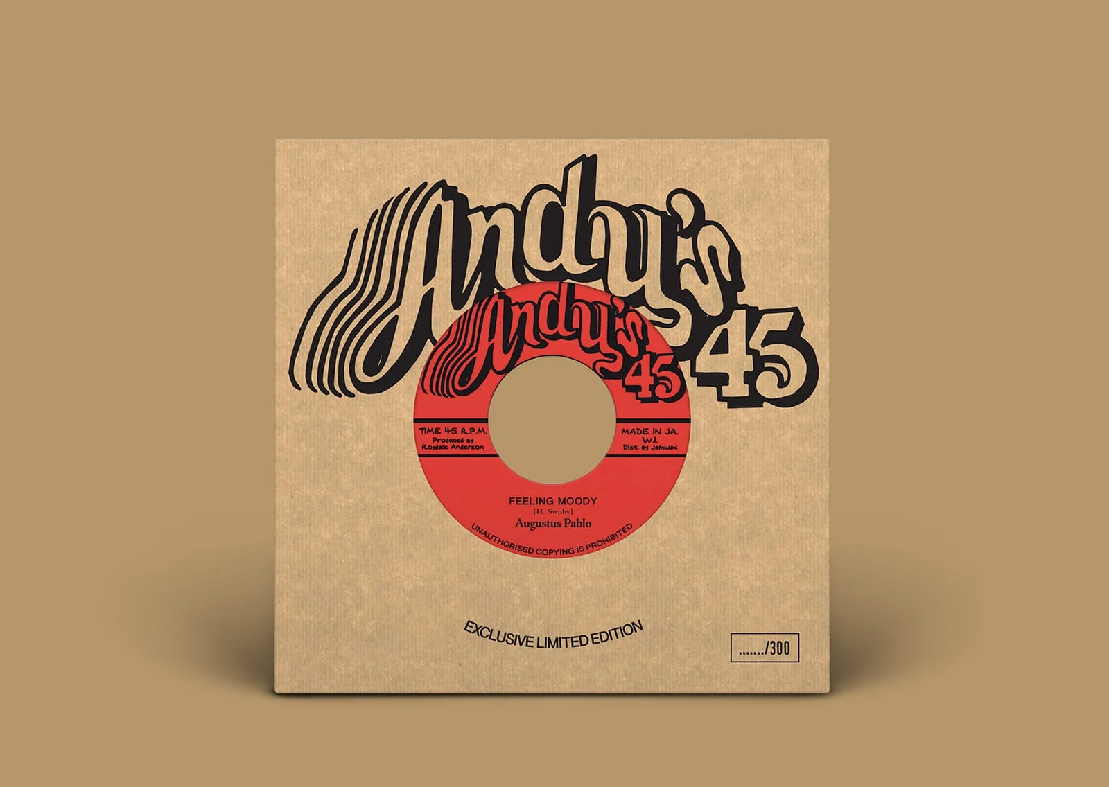Cover single Jamwax Records Illustration 7 pouces
