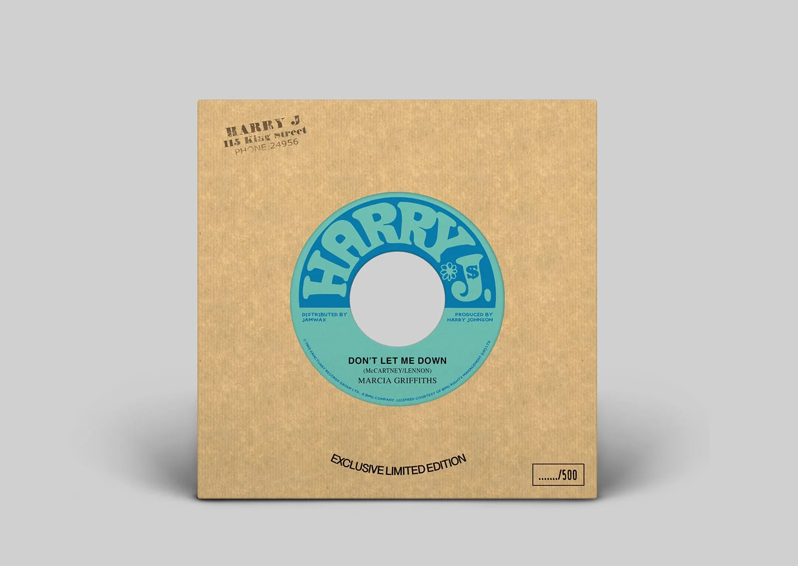 Single 7 pouces Jamwax Records