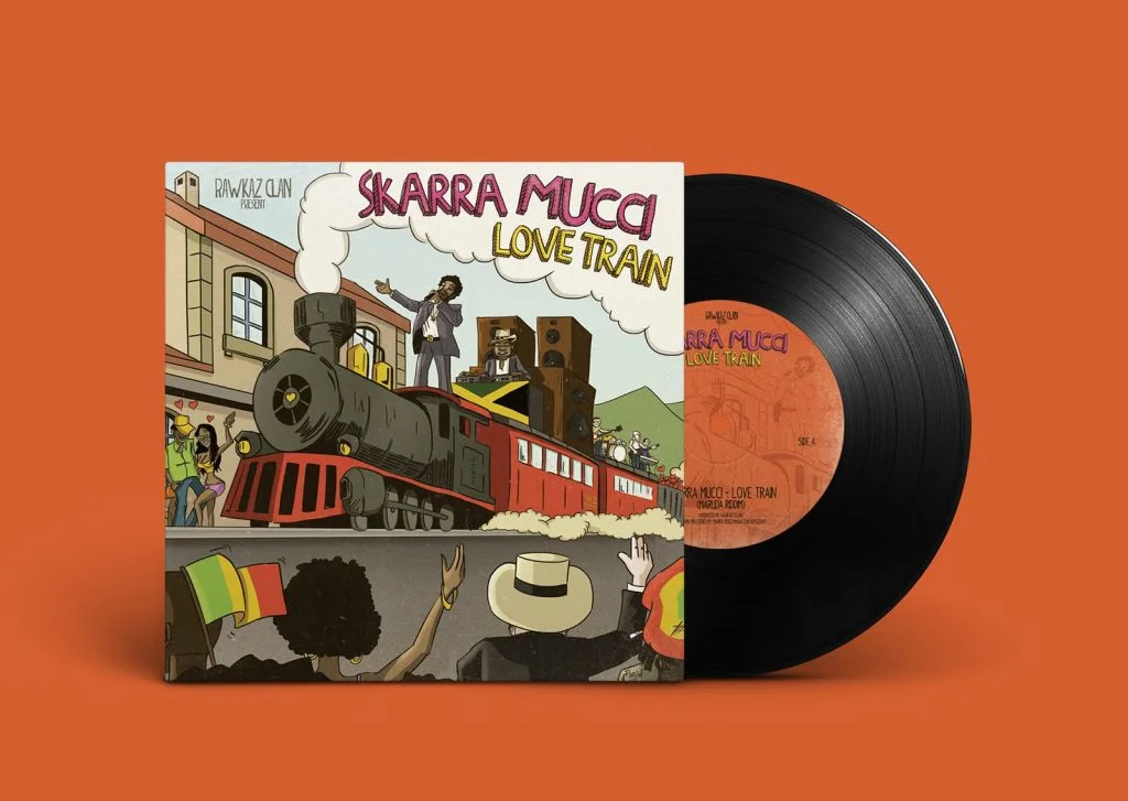 Cover illustree vinyle Skarra Mucci Love Train