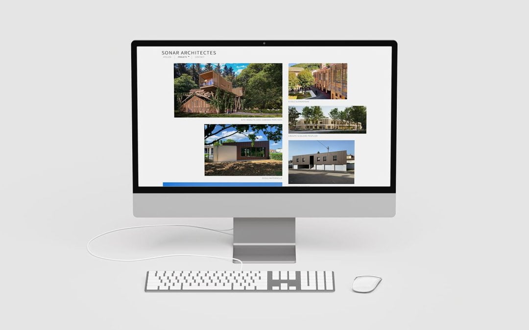 Sonar Architectes – Site Web