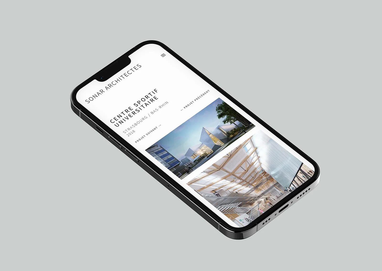 Sonar Architectes - Site Web