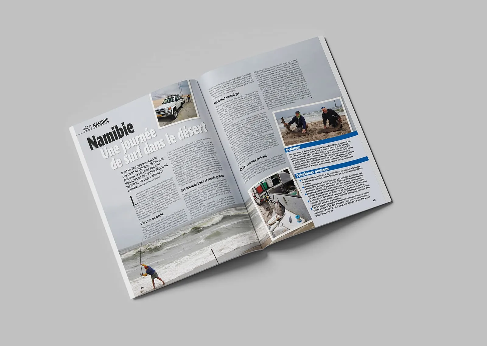 Graphiste Mulhouse 1 Editions Lariviere – Magazines « Partir Pêcher »