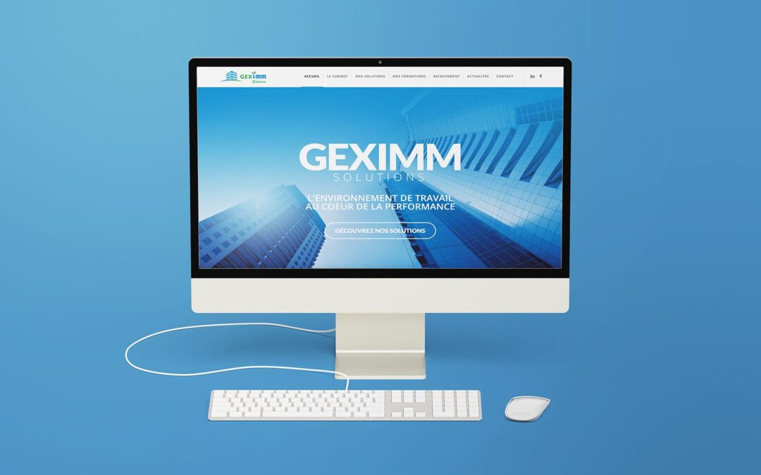 Geximm Solutions – Site Statique